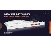 Rackmount.IT FORTIRACK - Kit de montage pour rack - blanc signal - 1U - 19"