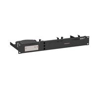 Rackmount.IT Kit de montage pour rack RM-AP-T3 – 1U 19" noir signal pour Apple Mac Mini M4 x3