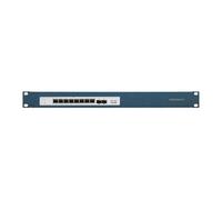 Rackmount.IT RM-CI-T3 - Kit de montage pour rack - noir de jais, RAL 9005 - 1U - 19" - pour P/N: MS120-8-HW