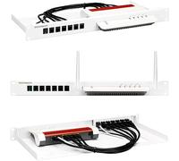 Rackmount.IT RM-FB-T2 Pince de Fixation pour Porte-Bagages AVM Fritz!Box 5530, 6850 LTE, 7530