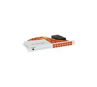 Rackmount.IT RM-FR-T11 Kit de montage pour rack RJ-45 X 16 RAL 9003, blanc signal 1U 19
