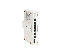 Rackmount.IT Kit de montage DIN FGR-60F pour Fortinet FortiGate Rugged 60F 3G4G Blanc