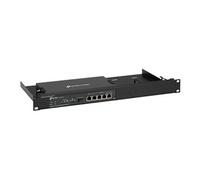 Rackmount.IT RM-OM-T2 - Le kit de montage du dispositif de réseau - montable sur rack - noir de jais - 1U - 19"