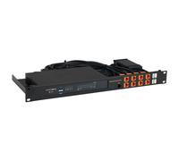 Rackmount.IT RM-SW-T12 - Le kit de montage du dispositif de réseau - montable sur rack - noir de jais - 1U - 19" - pour SonicWall TZ280, TZ500, TZ500W, TZ570, TZ570P, TZ570W, TZ580, TZ670