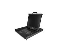 StarTech.com Rackmount KVM Console - Single Port VGA KVM with 17 LCD Monitor for Server Rack - Fully Featured Universal 1U LCD KVM Drawer w/Cables & Hardware - USB Support - 50,000 MTBF