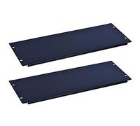 RackPath Lot de 2 entretoises vierges 4U pour rack de serveur de 19" ou armoire réseau