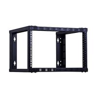 RackPath Support mural 6U pour serveur - Cadre ouvert - 48,3 cm - Robuste - Profondeur : 43,2 cm