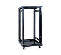 RACKS 19"" OUVERTS - KIMEX - Baie de brassage à cadre ouvert 19'' 600x800mm 24U - 112-6824K2 - Noir