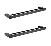 Racks de serviette, randonnée de serviette pour salle de bain, porte-serviette à main support de serviette, porte-serviette murale, salle de bain en acier en acier inoxydable, porte-serviette mate / 1