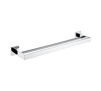 Racks de Serviettes Salle de Bain Chrome Finishin en Acier Inoxydable Baignoire étagères Serviettes à Double Serviette de Serviette de Bain de Bain, 4 pcs (1 pcs)
