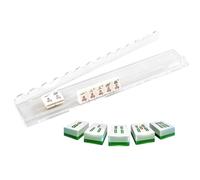 Racks magnétiques Mahjong en acrylique antidérapant, maintien magnétique | Porte-pions Majiang avec curseur pour la maison, les réunions de famille, les voyages, les fêtes, les centres seniors et