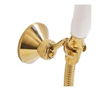 Racks pour douche Support de douche pivotant en laiton, support de montage for pommeau de douche, siège, accessoires de bain, multicolore(Gold)