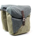 Racktime 0200-002 System Sacoche double Heda, avec adaptateur Snapit, sable/gris