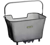 Racktime 13007 Panier système 'Baskit large', 23 litres, 43 x 31 x 24,5 cm, avec adaptateur Snapit, noir