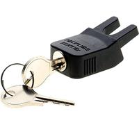 Racktime 17009 Antivol Snapit Klickfix Secureit pour adaptateur système, noir