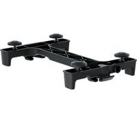 Racktime 27002 Adaptateur système Snapit 2.0 avec pieds, sans antivol, 235 x 158 x 32 mm, noir