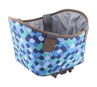 Racktime Agnetha Panier de vélo Unisexe pour Adulte Bleu Taille Unique