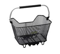 Racktime Panier Basdeluxe unisexe pour adultes, noir, taille standard