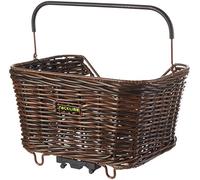 Racktime BaskIt Willow Panier pour vélo en osier 20 l 21,5 x 41,5 x 30 cm
