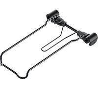 racktime Clapet à ressort Clampit 2.0, Racktime, Steel ED, noir, l=70 mm, Ø=14 mm