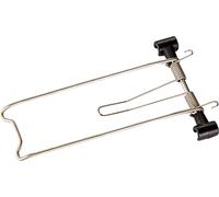 Racktime Clapet à ressort Clampit acier inoxydable pour Standit, Addit, Foldit, Tourit,Topit, argent