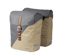 RACKTIME Fahrrad - Sacoche double Heda 2.0, gris/sable