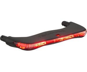 Racktime Lampe Arrière à LED Shine Evo pour Courant Continu noir breit