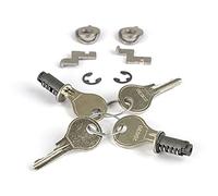 Racktime Verrouillage Secureit Sidebag gris pair