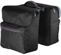 RACKTIME Sacoche double "Ture" Volume : 29 l (2x 12 carbon black