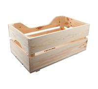 Racktime Woodpacker Panier à vélo Mixte-Adulte, Noir, Taille Unique