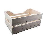 Racktime Woodpacker Panier à vélo Mixte-Adulte, Noir, Taille Unique