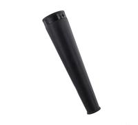 Rackumic 123245-4 Ensemble de buse de souffleur en caoutchouc pour souffleurs sans fil DUB185 DUB186 DUB183Z Noir Outil de remplacement pour le nettoyage des débris 1 unité