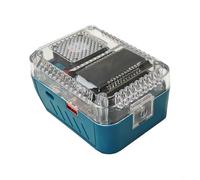 Rackumic Adaptateur de charge avec port USB de sortie pour outils électriques BL1815 BL1820 BL1830 DCB203 48-11-1880 48-11-1850 pour charger des appareils lorsque l'alimentation CA n'est pas