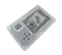 Rackumic Boîtier en plastique pour PortaPack pour carte d'extension H2 de 3,2" - Coque transparente avec vis - Détecteur de testeur industriel - Kit radio portable - Rangement d'outils