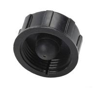 Rackumic Bouchon de réservoir à joint sécurisé pour outils de jardin | Compatible avec TD18-TD48, TF22, empêche les déversements, plastique noir, taille 5 x 2,4 cm