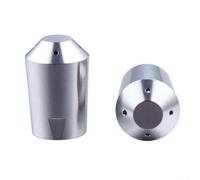 Rackumic Buse à vapeur en acier inoxydable pour machine à café expresso Rancilio Design unique à trois ou quatre trous pour mousser le lait efficace et un usage quotidien (quatre trous)