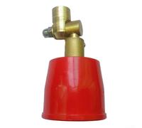 Rackumic Buse de pulvérisation en cuivre haute pression réglable à 180 degrés pour filetage M14 x 1,5 pour irrigation de jardin agricole et économiseur d'eau Rouge (L)