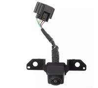 Rackumic Caméra de calandre de pare-chocs avant pour Infiniti Q50 Q60 2018-2023 OEM 284F1-6HL0A ABS noir Pièce de rechange Installation directe Matériau sans déformation