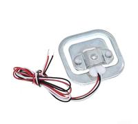 Rackumic Compnt de pesée de précision en fer avec capteur de cellule de pesée Full-Bridge 5 x 5 x 1 cm Argenté pour pèse-personne et applications de mesure industrielles