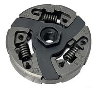 Rackumic Coupe d'embrayage pour tronçonneuse 181 288XP - Utilisation forestière - Matériau HTA - Finition argentée - Fonctionnement lisse - Construction durable - Faible poids - Qualité