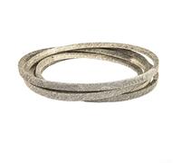 Rackumic Courroie d'entraînement pour pont de tondeuse 429636 197253 M84136 GX25232 M87323 pour SNAPPER 704430 Matériau aramide 1,3 x 260,7 cm Pièce de rechange pour tâches d'entretien de pelouse Noir