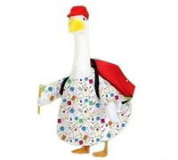 Rackumic Ensemble complet d'uniforme scolaire pour oie en plastique 58,4 cm | Tissu polyester résistant aux intempéries, pour une utilisation en extérieur tout au long de la saison scolaire