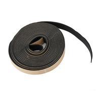 Rackumic Joint d'étanchéité en mousse pour porte latérale de voiture 5 m avec ruban adhésif double face isolant phonique et bande en caoutchouc anti-poussière pour fenêtre latérale avant et arrière