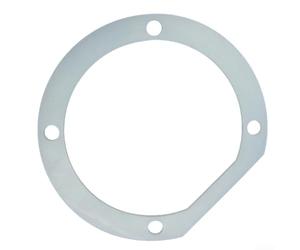 Rackumic Joint en silice pour ventilateurs à tirage induit de remplacement pour Fröling T258225 Heat 230C Joint extérieur 19,5 x 21 cm Blanc