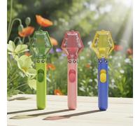 Rackumic Kit de capture avec double loupe 6x, ergonomique - Piège à commande manuelle pour enfants de 3 à 15 ans, outil d'aventure en plastique ABS incassable pour exploration de jardin (rose)