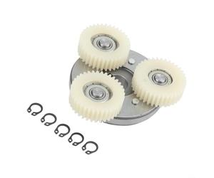 Rackumic Kit d'embrayage planétaire en nylon pour moteur de moyeu de vélo électrique 8 Fun 36T 250 W 350 W Résistance mécanique supérieure Pièces de rechange fiables Diamètre 38 mm Épaisseur 12 mm