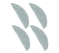 Rackumic Lavettes lavables pour aspirateur robot Cecotec pour conga Y80 | Matériau en microfibre, lavable, réutilisable, action de nettoyage en profondeur, convient pour Y80 pour Xtreme, lot de 4