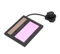 Rackumic Lentille de soudage solaire auto-obscurcissante TX500C écran LCD pour casque masque protection 110 x 90 mm ombre 1,5 x 10 pour soudeurs Noir