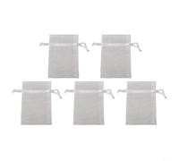 Rackumic Lot de 100 petites pochettes avec cordon de serrage pour mariage, bijoux, bonbons, artisanat, Saint-Valentin, anniversaire de mariage, vacances, emballage promotionnel (11 x 16 cm)