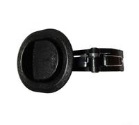 Rackumic Lot de 2 leviers de déverrouillage pour canapé inclinable avec câble de connexion standard de 5 mm en plastique ABS noir - Pièce de rechange pour siège de maison